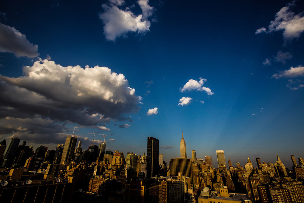 New York Skyline Photo by Erwin More