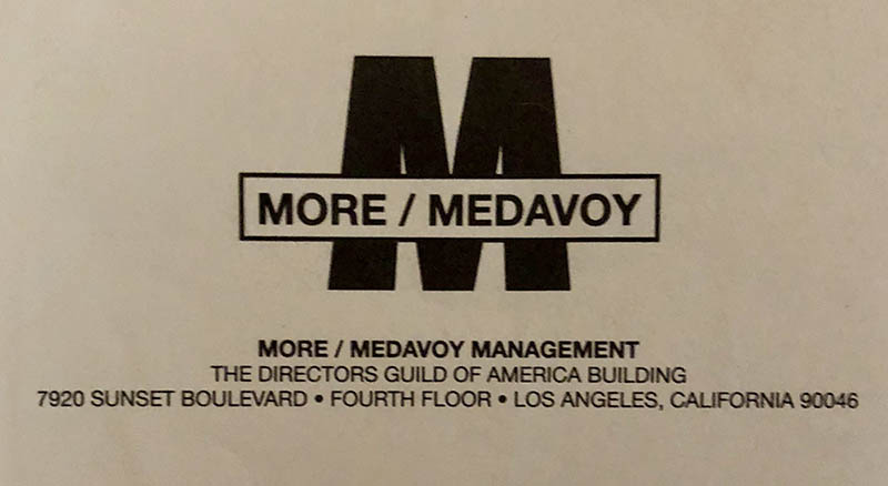 MoreMedavoy 1989 Logo
